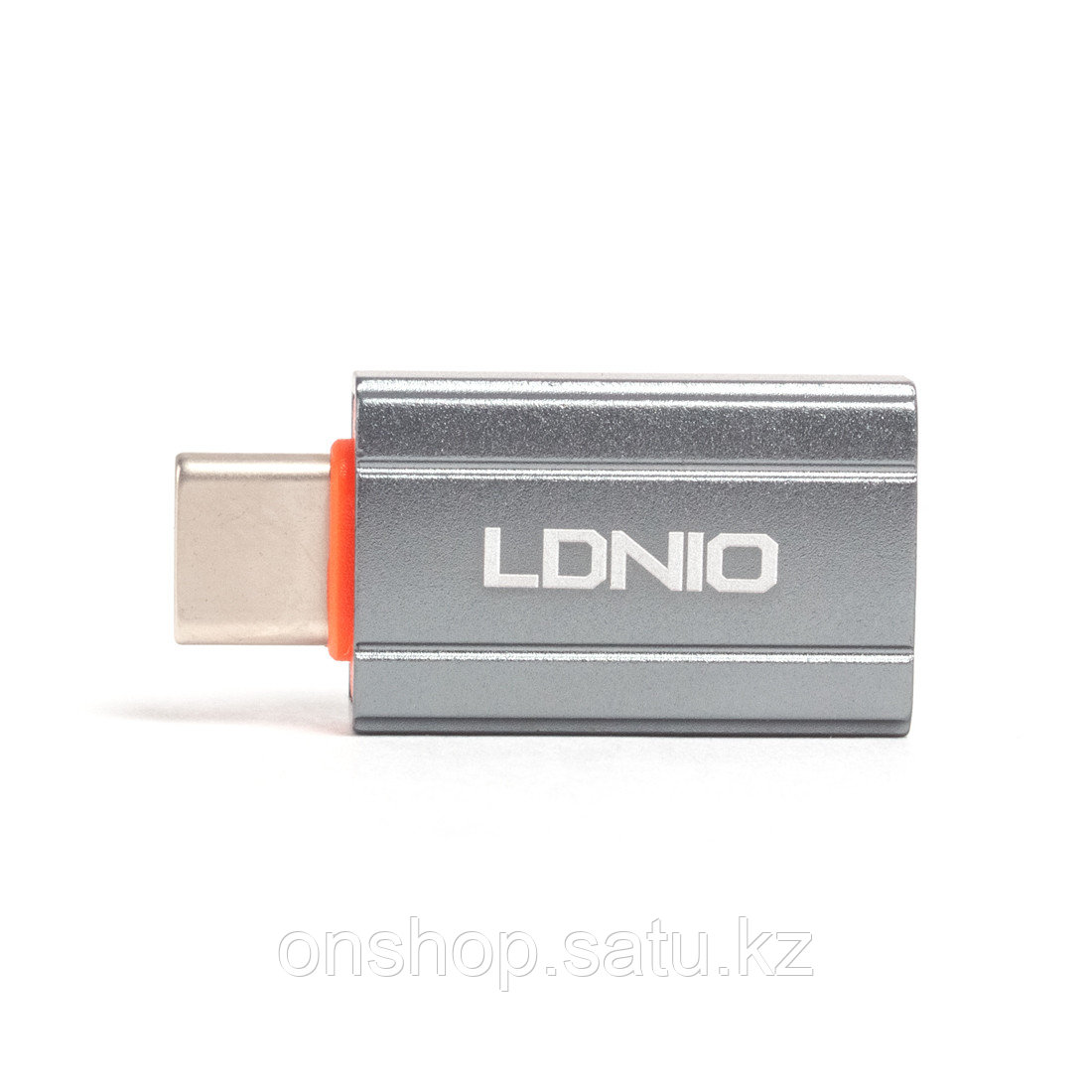 Переходник LDNIO LC140 USB A на USB Type-C Адаптер Серый - фото 2 - id-p115806721