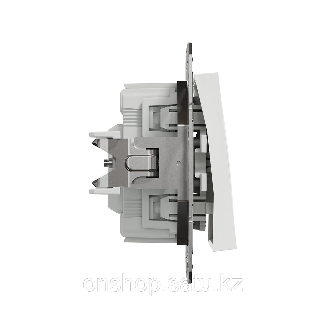 Переключатель одноклавишный SE EPH1570121 Asfora 10AX механизм с подсветкой белый - фото 3 - id-p115816174