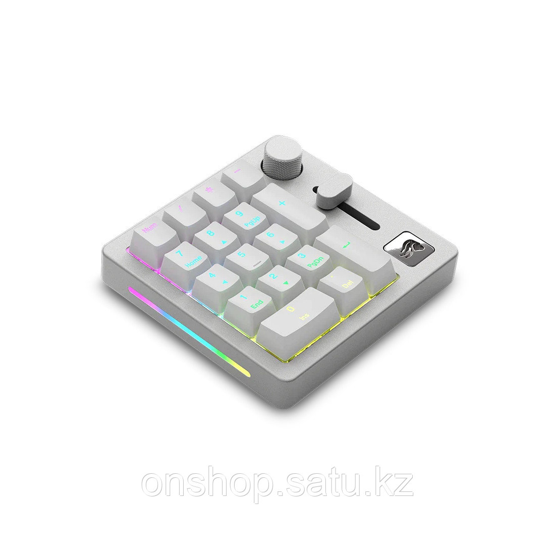 Клавиатура Glorious GMMK Numpad Pre-Built Fox Linear Switch White (GLO-GMMK-NP-FOX-W) - фото 1 - id-p115812454