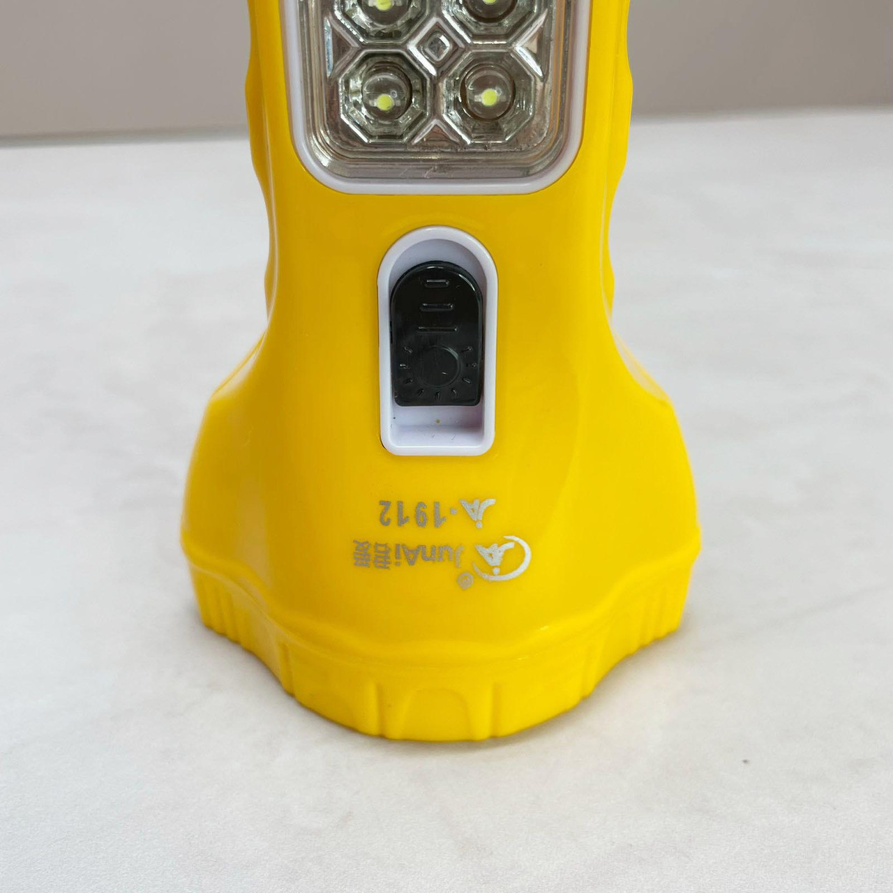 Фонарик аккумуляторный светодиодный с боковым свечением JA-1912 желтый - фото 5 - id-p115819667