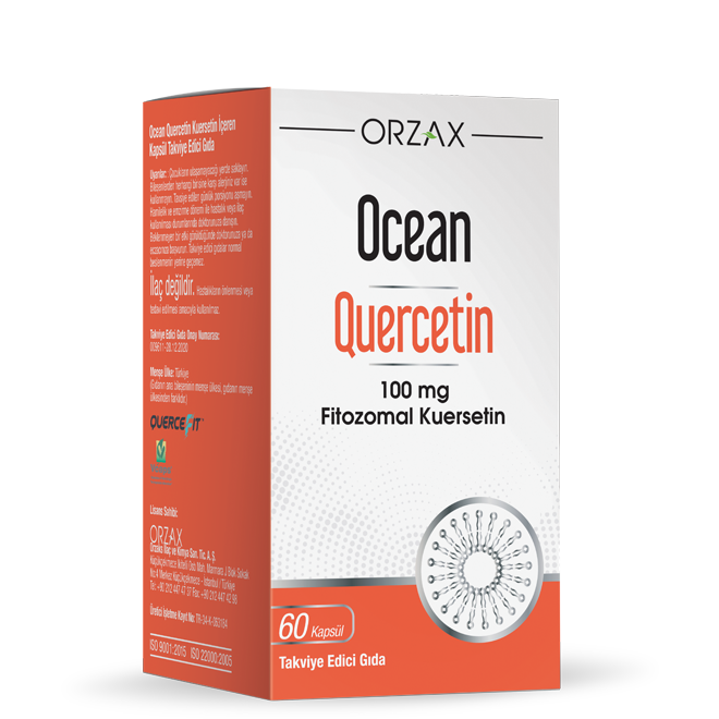 ORZAX Ocean Кверцетин 60 капсул - фото 1 - id-p115835228