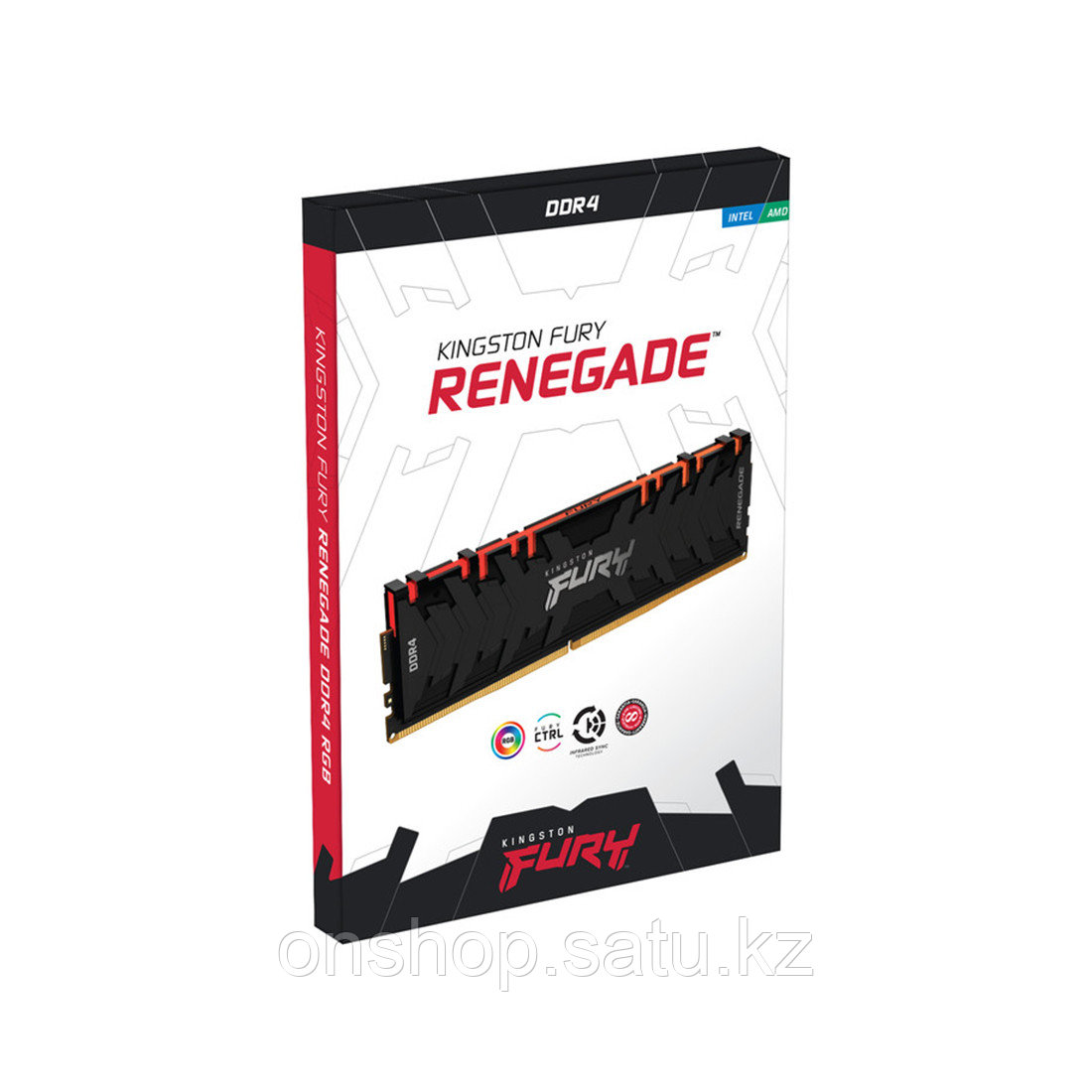 Комплект модулей памяти Kingston FURY Renegade RGB KF432C16RBAK2/16 DDR4 16GB (Kit 2x8GB) 3200MHz - фото 3 - id-p115804904
