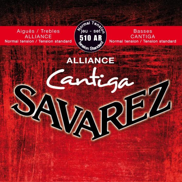 Струны для классической гитары  Savarez Alliance Cantiga 510AR