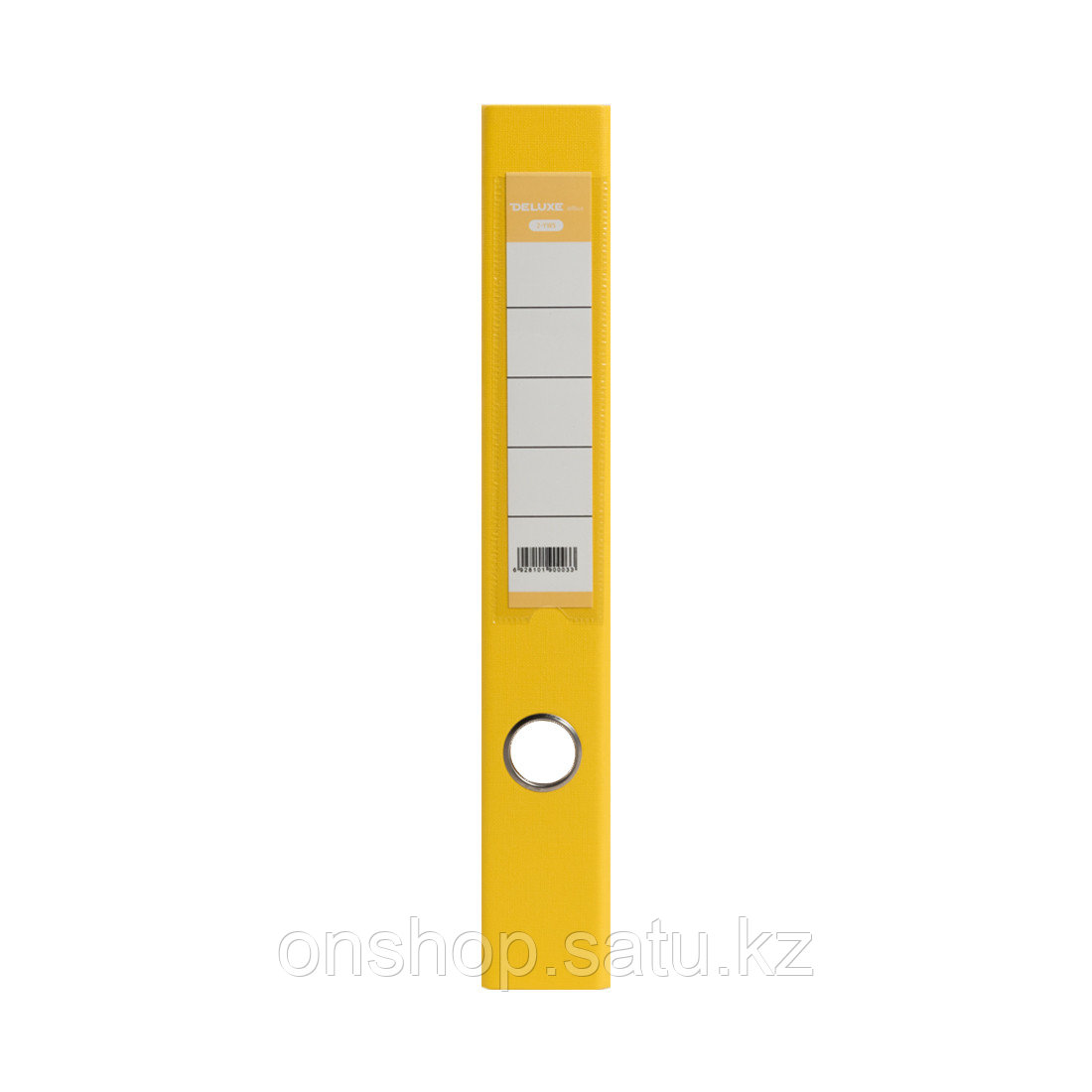 Папка-регистратор Deluxe с арочным механизмом, Office 2-YW5, А4, 50 мм, жёлтый - фото 3 - id-p115805408