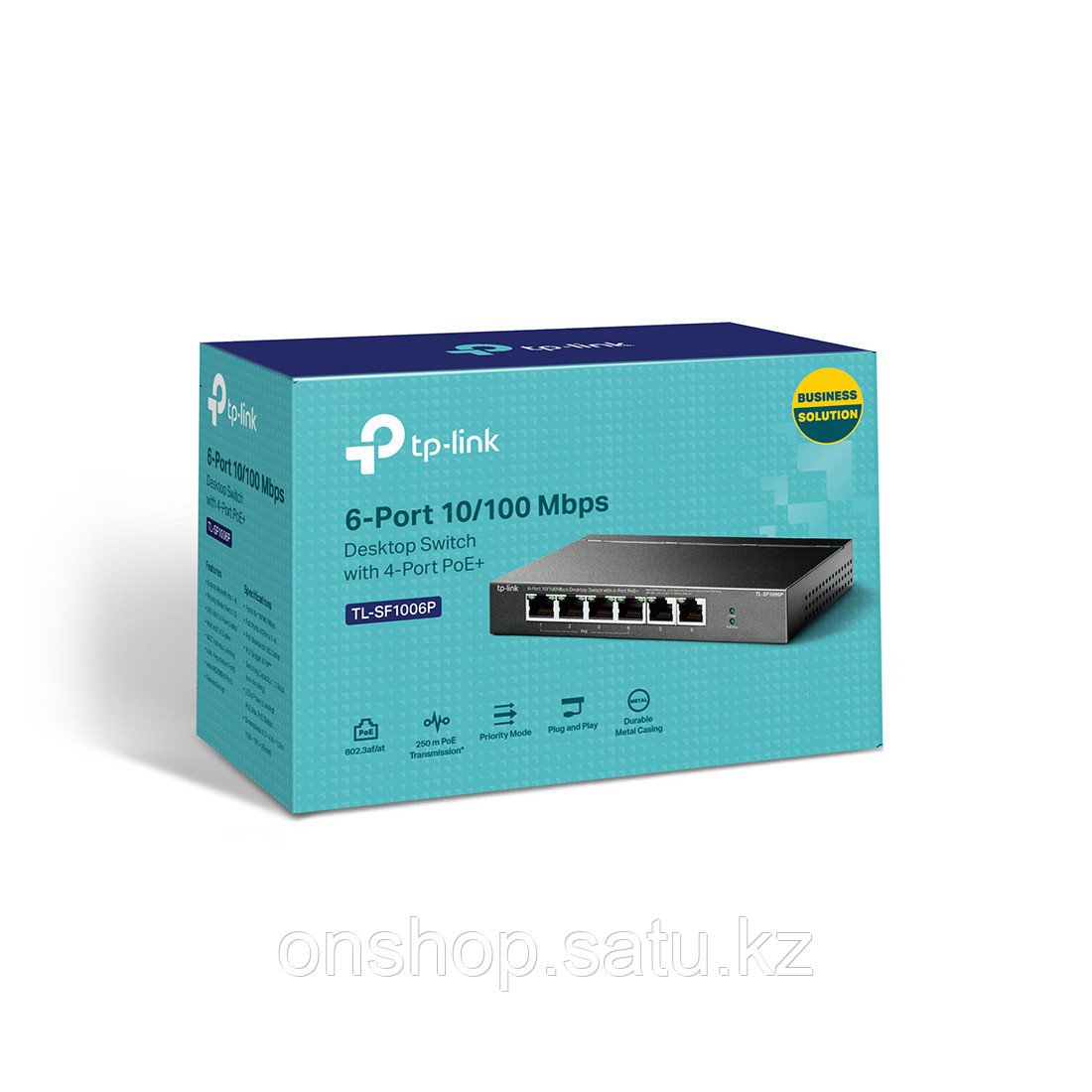 Коммутатор TP-Link TL-SF1006P - фото 3 - id-p115803813