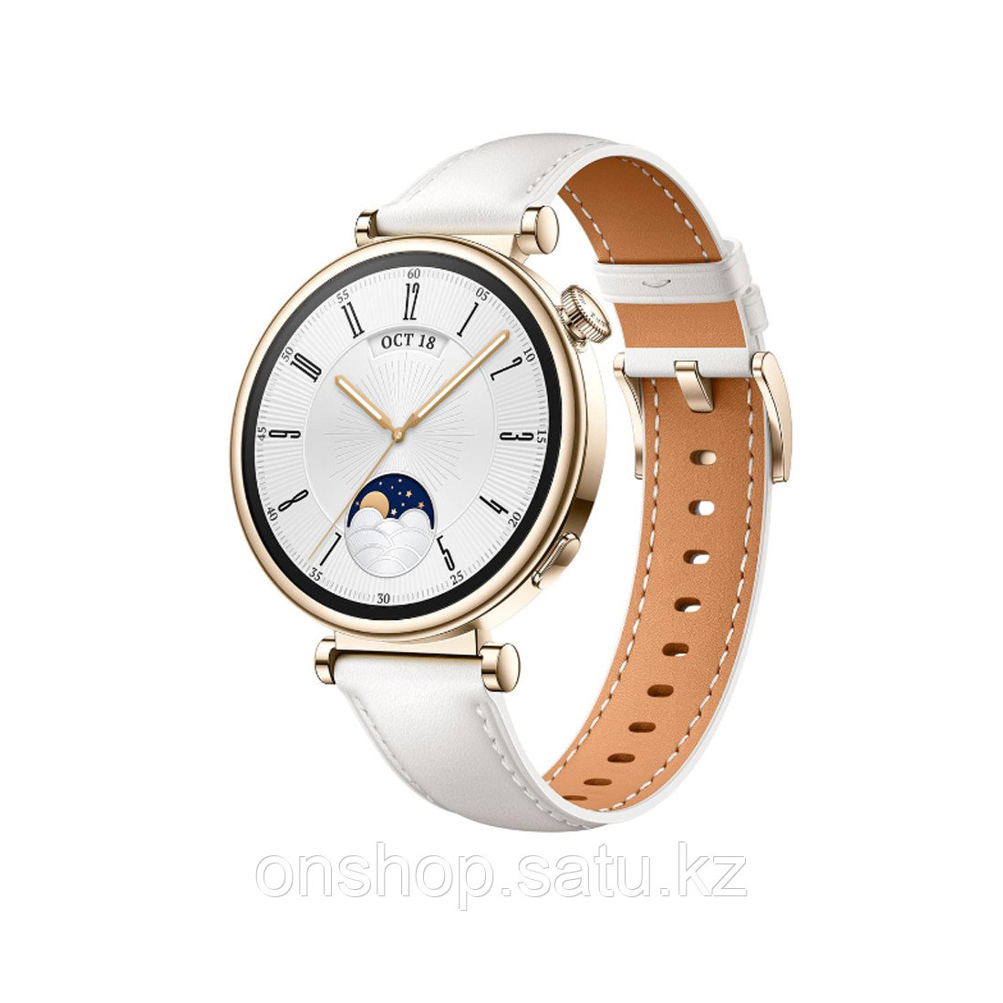 Смарт часы Huawei Watch GT 4 ARA-B19 41mm White Leather Strap - фото 1 - id-p115822702