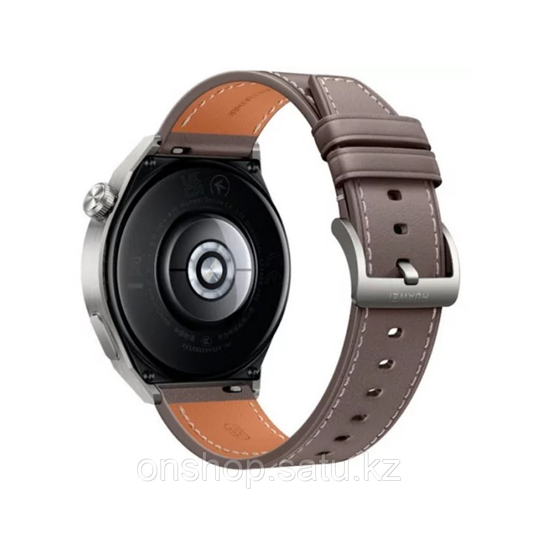 Смарт часы Huawei Watch GT 3 Pro ODN-B19 46mm Gray Leather Strap - фото 3 - id-p115822712