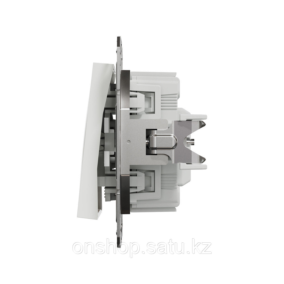 Выключатель одноклавшный SE EPH1470121 Asfora 10АХ механизм с подсветкой белый - фото 3 - id-p115815923
