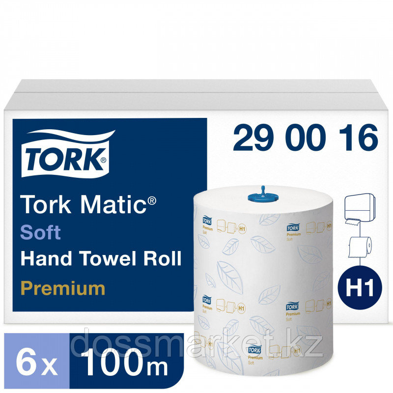 Tork Matic® полотенца в рулонах мягкие, качество Premium, цена за 1 шт
