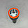 Фонарик аккумуляторный USB ручной черный оранжевый полоска BEJ-6607, фото 3