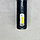 Фонарик аккумуляторный USB ручной черный оранжевый полоска BEJ-6607, фото 8