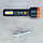 Фонарик аккумуляторный USB ручной черный оранжевый полоска BEJ-6607, фото 6