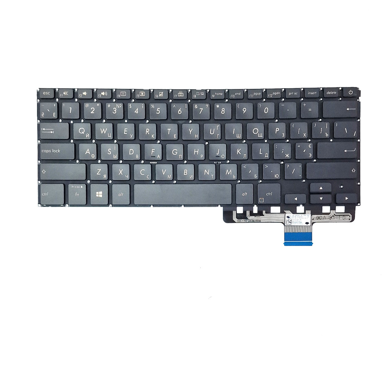 Клавиатура для ноутбука Asus Zenbook Pro 14 UX450 UX450FD UX480 UX480F с подсветкой RU - фото 2 - id-p115860061
