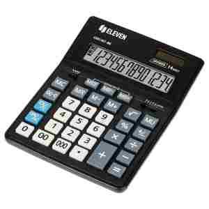 Калькулятор настольный Eleven Business Line CDB1401-BK, 14 разрядов, двойное питание, 155*205*35мм, - фото 1 - id-p115859834