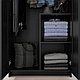 Шкаф платяной 2-дверный БРИМНЭС, черный, 78x190 см, фото 5