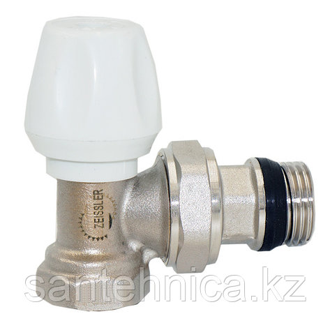 Клапан радиаторный угловой Zeis 1/2" быстрого монтажа (6/60), фото 1