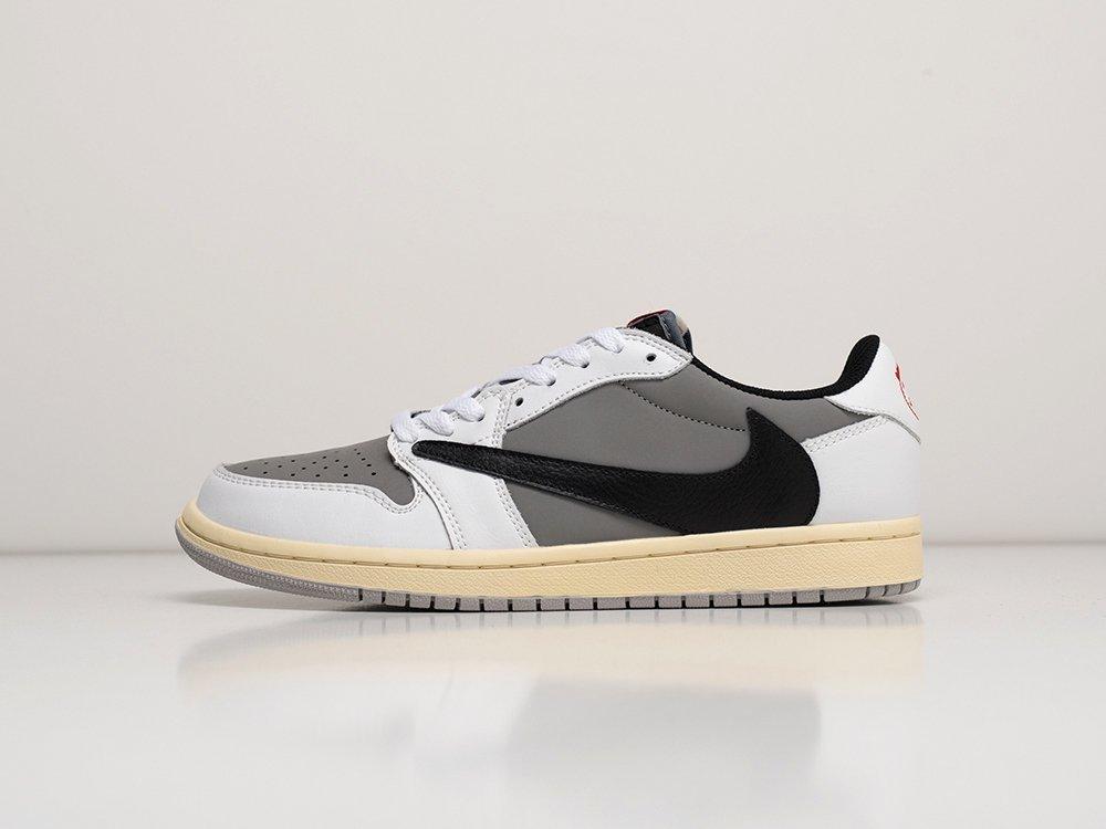 Кроссовки Nike Air Jordan 1 Low x Travis Scott 40/Серый - фото 3 - id-p115842802