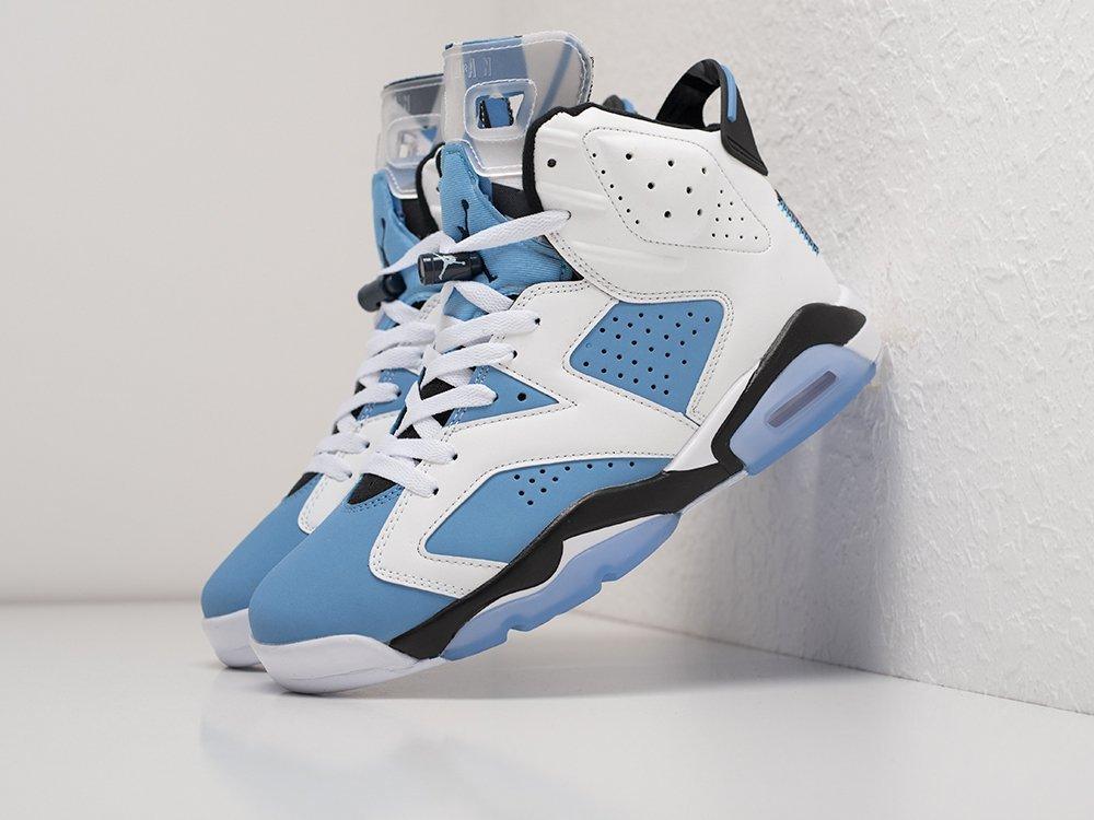 Кроссовки Nike Air Jordan 6 40/Голубой - фото 1 - id-p115849153