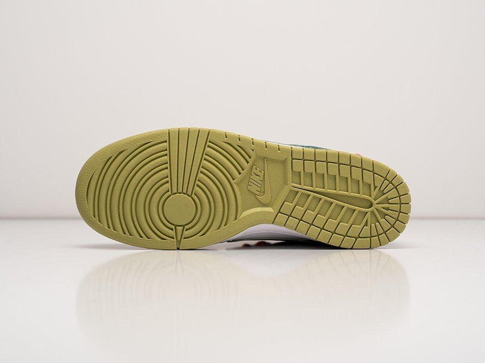 Кроссовки Nike SB Dunk Low x OFF-White 42/Зеленый - фото 4 - id-p115846091