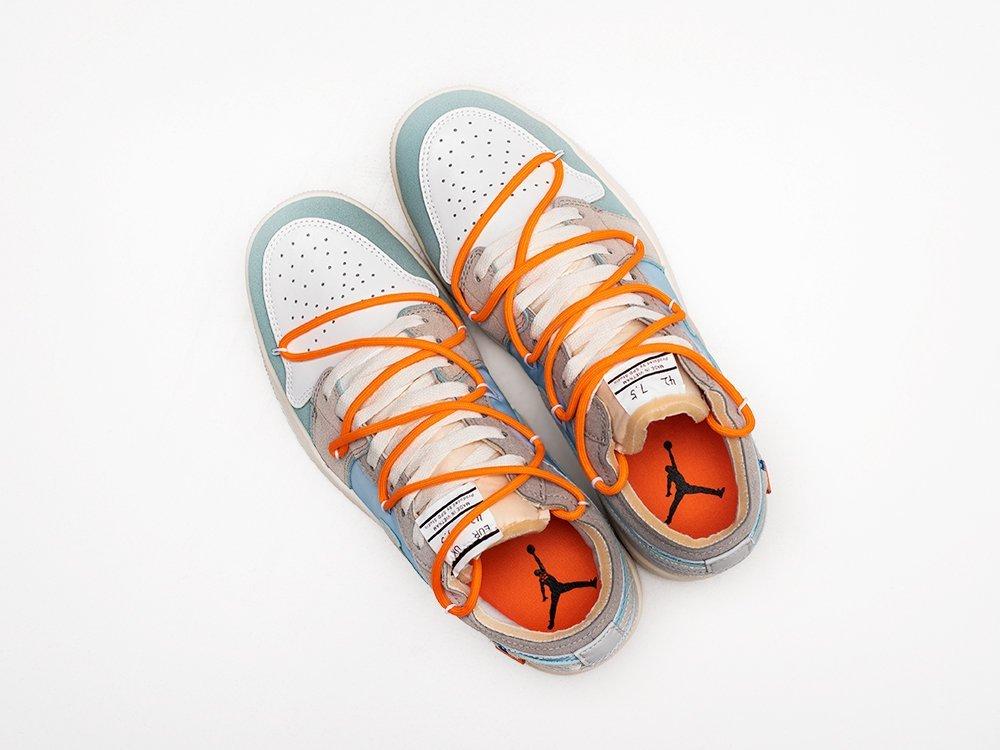 Кроссовки Nike Air Jordan 1 low x OFF-White 40/Разноцветный - фото 3 - id-p115843186