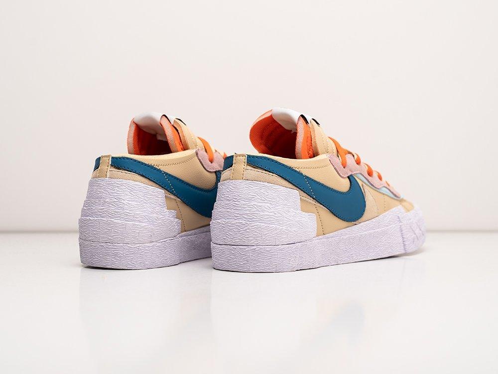 Кроссовки Sacai x Nike Blazer Low 40/Бежевый - фото 3 - id-p115849470