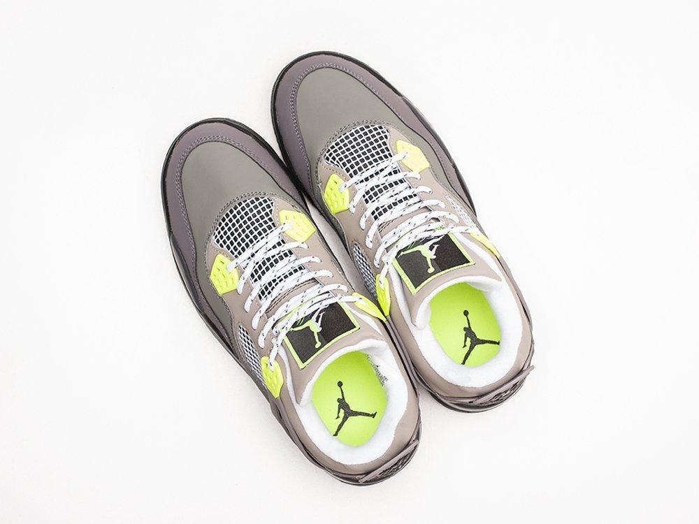 Кроссовки Nike Air Jordan 4 Retro 41/Зеленый - фото 3 - id-p115849671