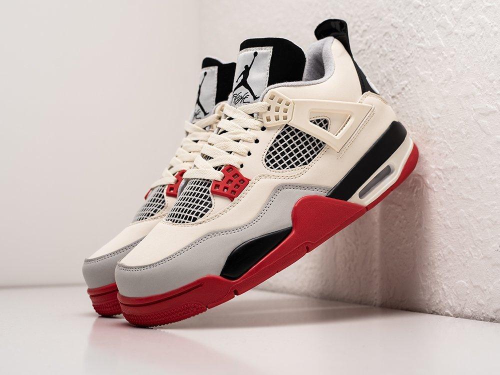 Кроссовки Nike Air Jordan 4 Retro 40/Белый - фото 1 - id-p115846982