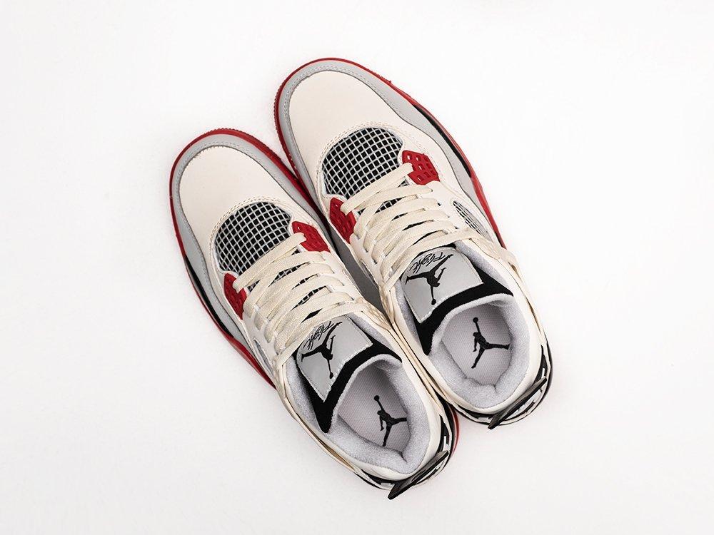 Кроссовки Nike Air Jordan 4 Retro 40/Белый - фото 4 - id-p115846982