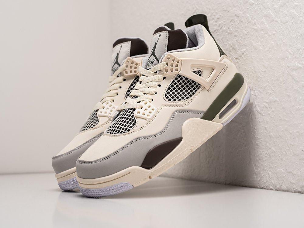 Кроссовки Nike Air Jordan 4 Retro 40/Белый - фото 1 - id-p115846989