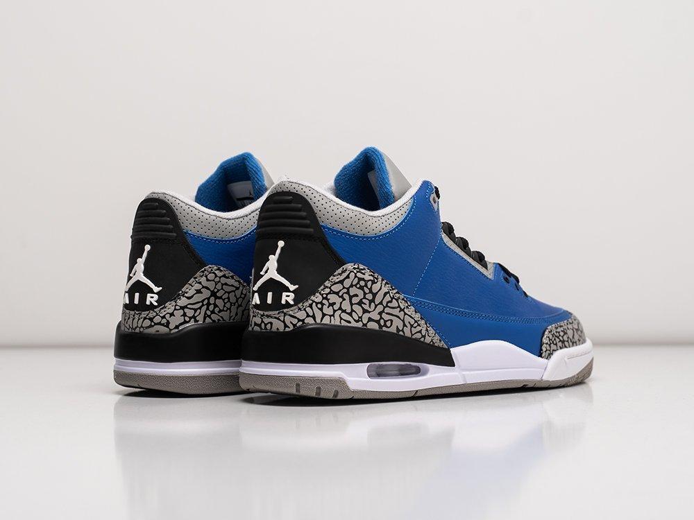 Кроссовки Nike Air Jordan 3 40/Синий - фото 4 - id-p115850217