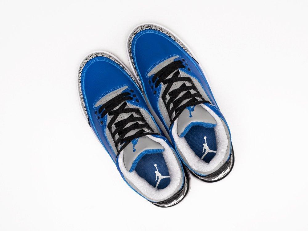 Кроссовки Nike Air Jordan 3 40/Синий - фото 6 - id-p115850217