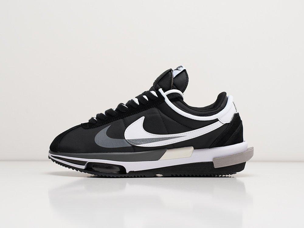 Кроссовки Sacai x Nike Cortez 4.0 45/Черный - фото 3 - id-p115843705