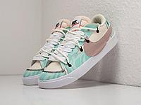 Кроссовки OFF White x Nike Blazer Low 77 Jumbo 40/Разноцветный 41