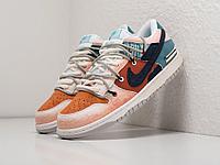 Кроссовки Nike SB Dunk Low x OFF-White 43/Разноцветный