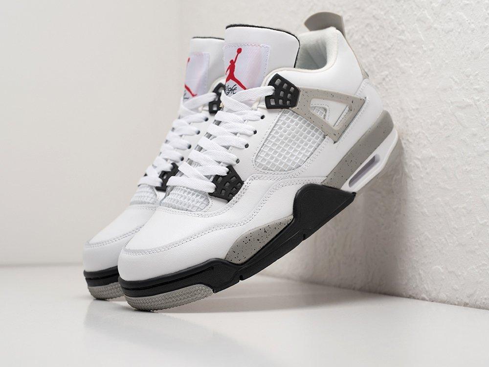 Кроссовки Nike Air Jordan 4 Retro 44/Белый - фото 1 - id-p115843099