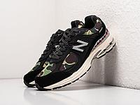 Кроссовки BAPE x New Balance 2002R 40/Черный 42, Демисезон, Черный