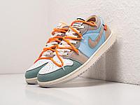 Кроссовки Nike Air Jordan 1 low x OFF-White 43/Разноцветный