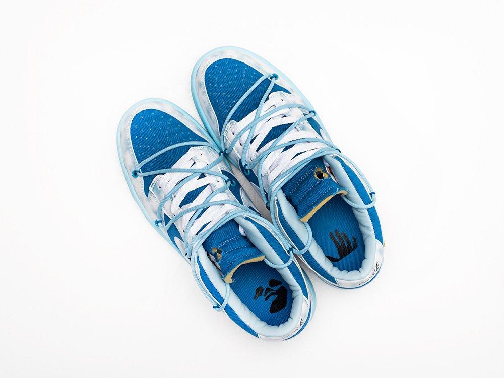 Кроссовки Nike SB Dunk Low x OFF-White 42/Синий - фото 2 - id-p115843201