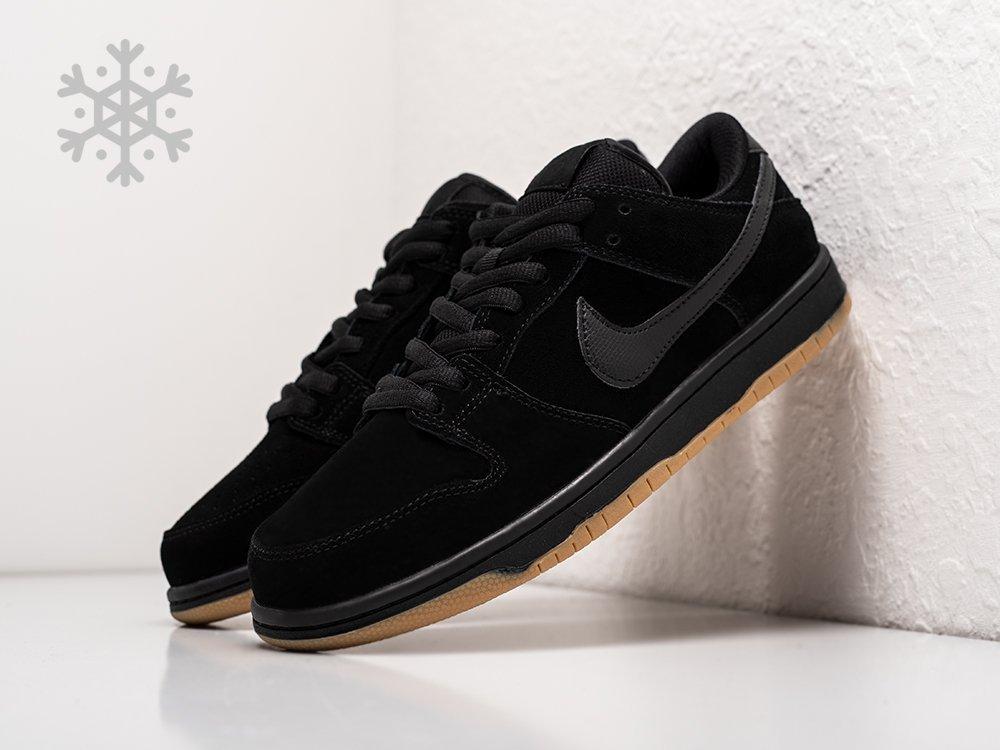 Зимние Кроссовки Nike SB Dunk Low 44/Черный - фото 1 - id-p115845379