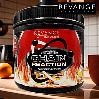 Жаттығуға дейінгі Chain Reaction кешені, 240 г, Revange Nutrition