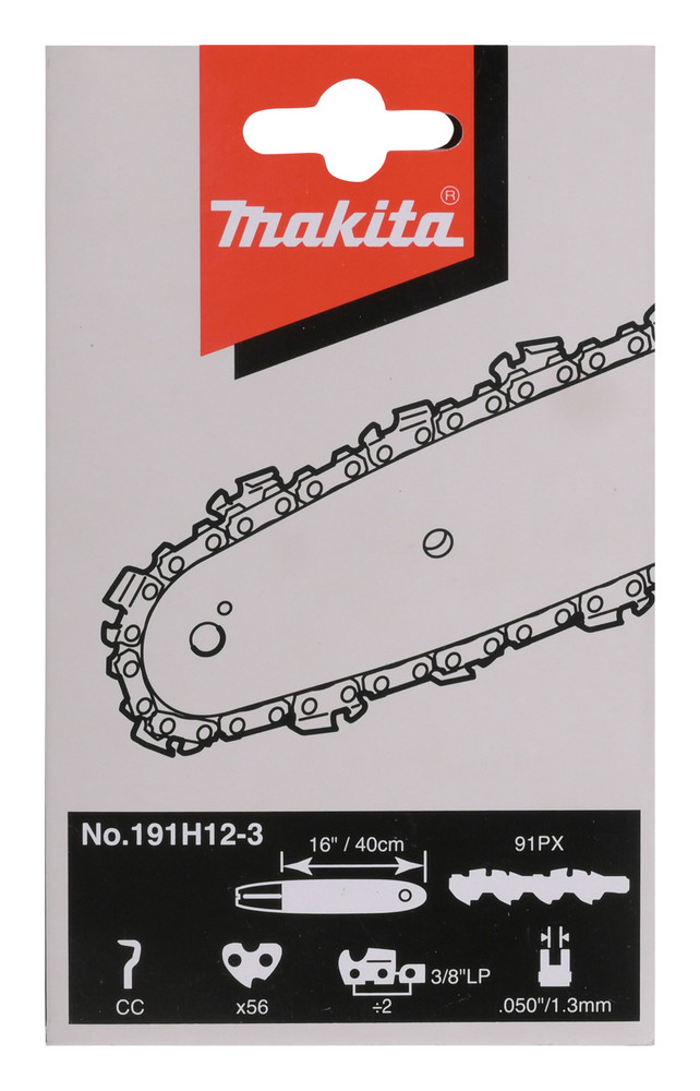 Цепь Makita 40см, 91PX 191H12-3 - фото 2 - id-p115882963