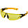 89192 Очки защитные открытые, поликарбонатные, желтая линза, 2х комп.дужки// Denzel, фото 3