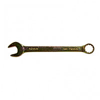 14983 Ключ комбинированный, 19 мм, желтый цинк// Сибртех