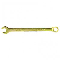 14972 Ключ комбинированный, 6 мм, желтый цинк// Сибртех