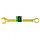 14986 Ключ комбинированный, 24 мм, желтый цинк// Сибртех, фото 2