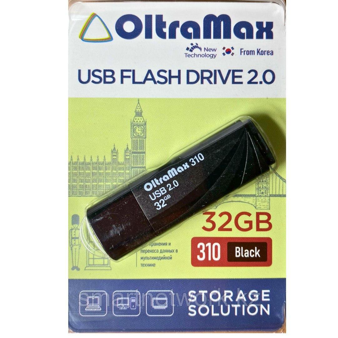 USB флэш-накопитель OltraMax 32GB 310 Black 2.0, шт