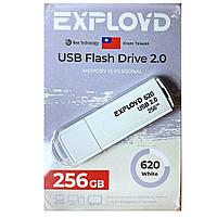 USB флэш-накопитель Exployd 256GB 620 White 2.0, шт