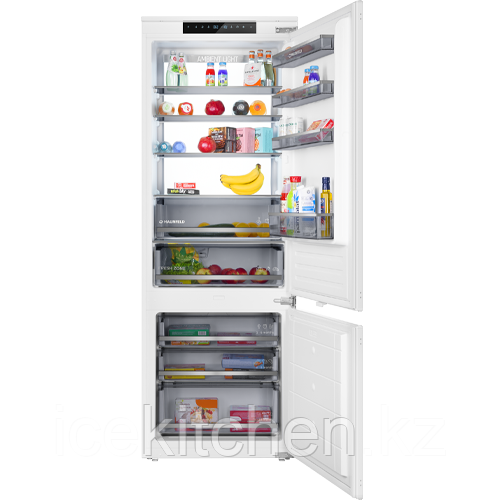 Холодильник-морозильник встраиваемый MAUNFELD MBF19369NFWGR LUX - фото 1 - id-p115484539