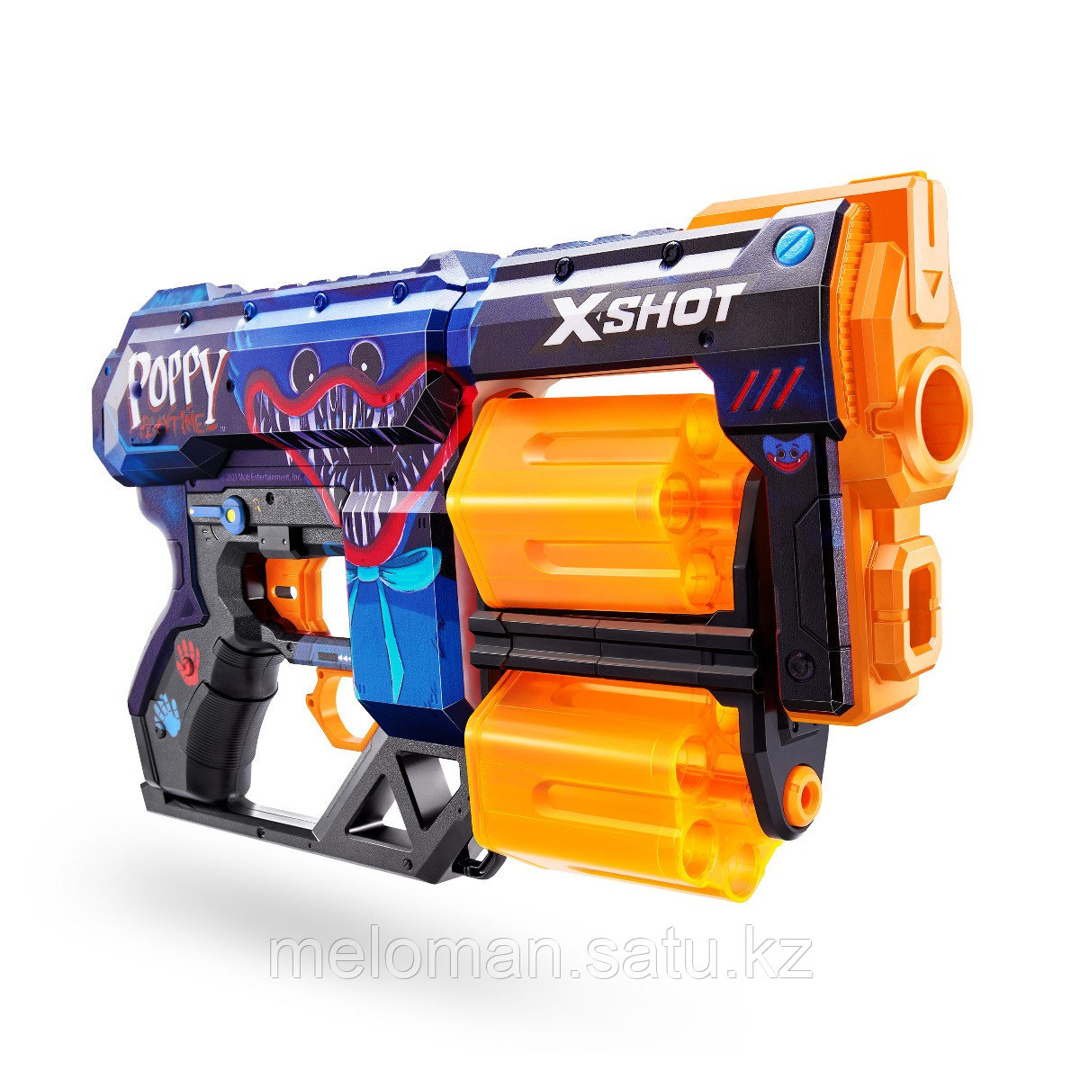 X-Shot: Skins. Бластер Dread Poppy Playtime - Jumpscare с 12 стрелами - фото 4 - id-p115885939