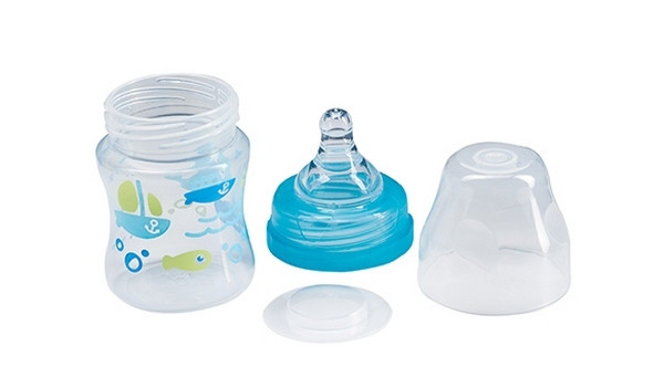 Антиколиковая бутылка с широким горлышком BabyOno 120 ml - фото 2 - id-p108211392